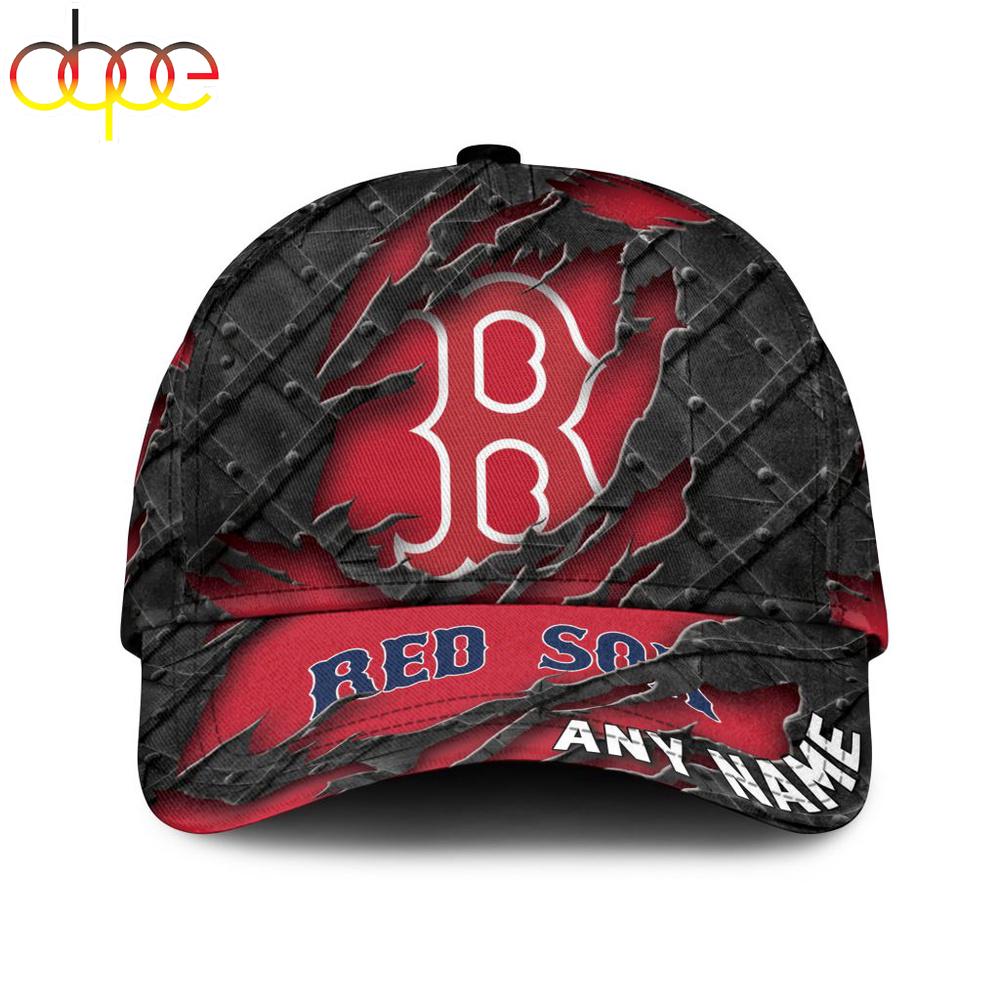 Custom Name MLB Boston Red Sox Baseball Classic Cap For Fans