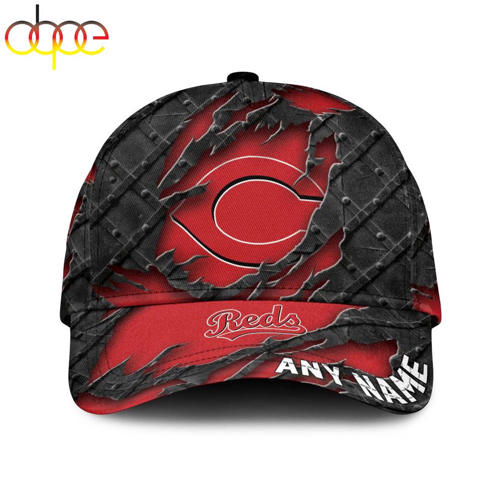 Custom Name MLB Cincinnati Reds Classic Baseball Cap
