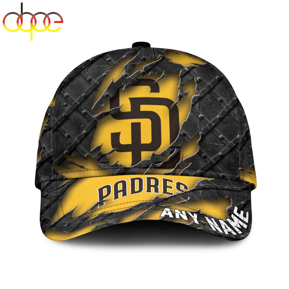 Custom Name MLB San Diego Padres Classic Baseball Cap