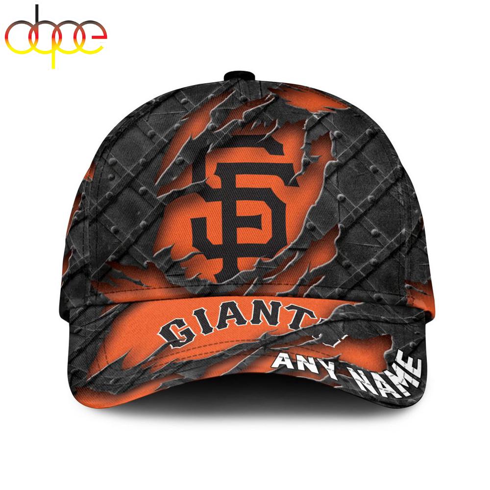Custom Name MLB San Francisco Giants Classic Baseball Cap