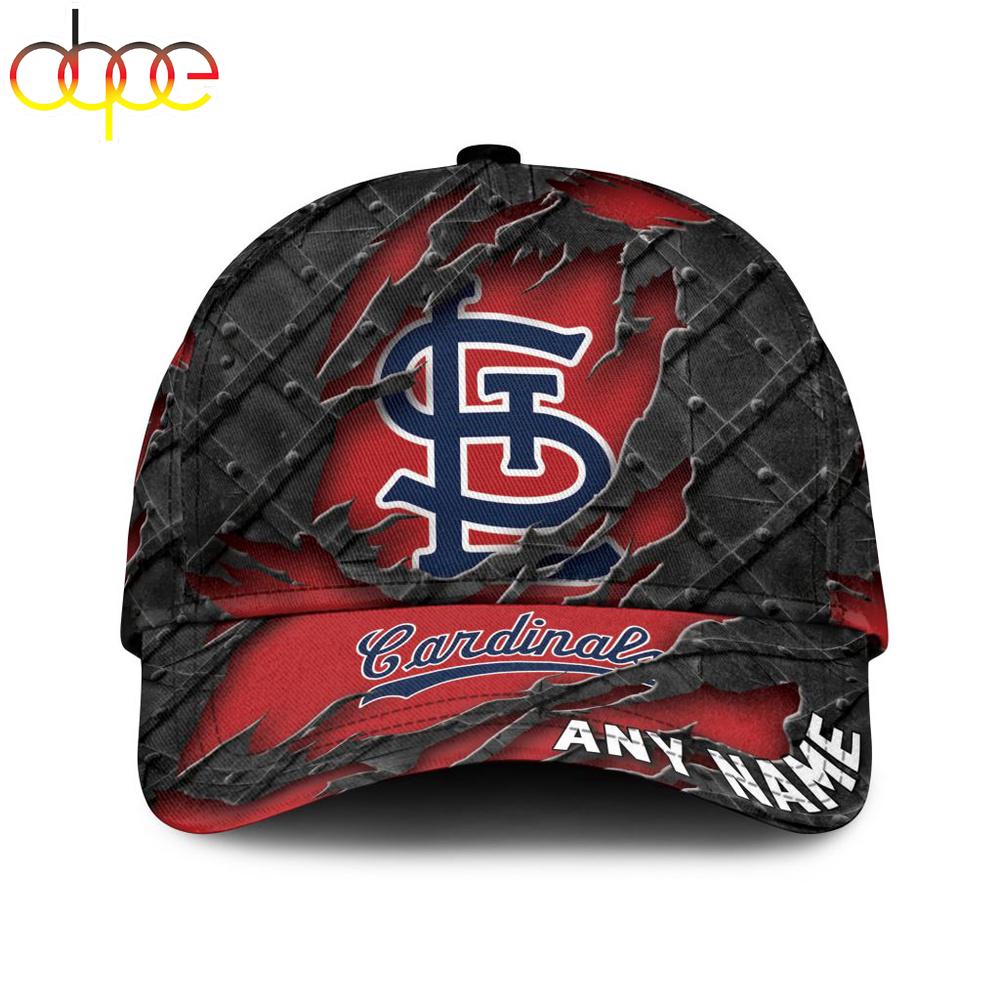 Custom Name MLB St. Louis Cardinals Classic Baseball Cap