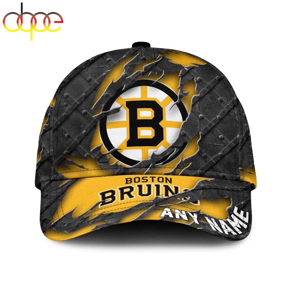 Custom Name NHL Boston Bruins Baseball Classic Cap For Fans