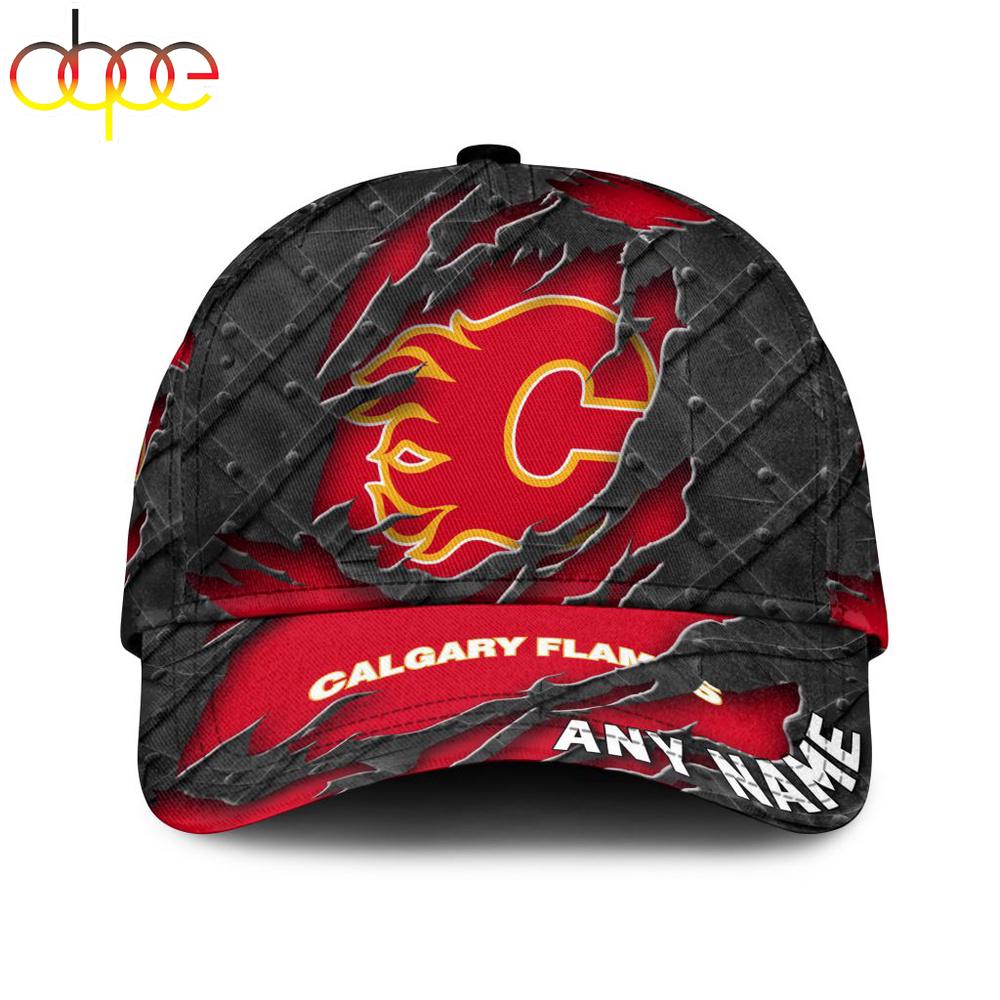 Custom Name NHL Calgary Flames Baseball Classic Cap For Fans