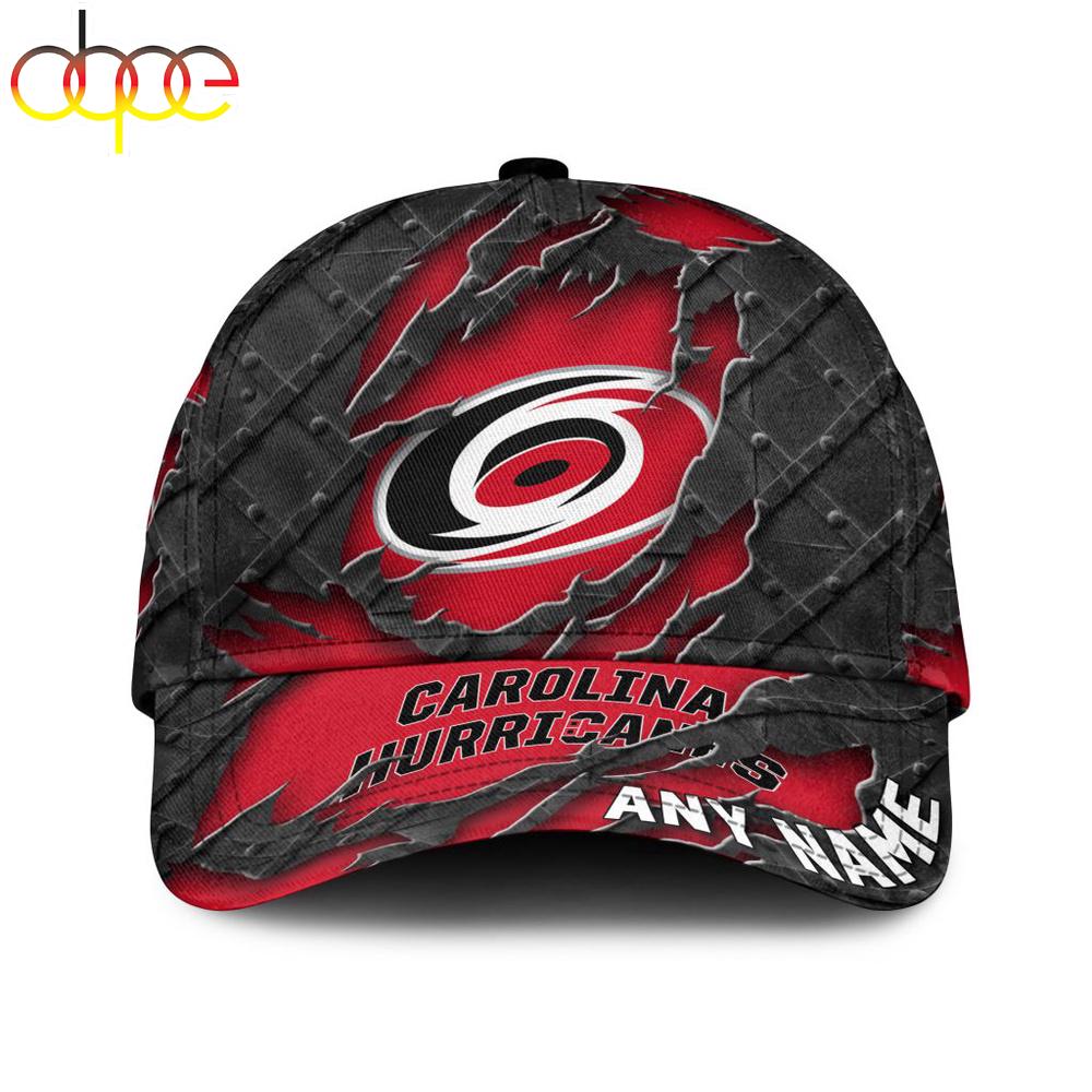 Custom Name NHL Carolina Hurricanes Baseball Classic Cap For Fans