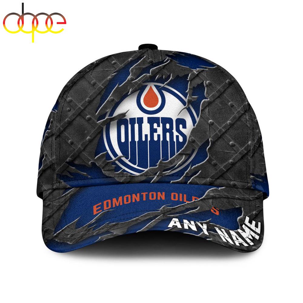 Custom Name NHL Edmonton Oilers Baseball Classic Cap For Fans