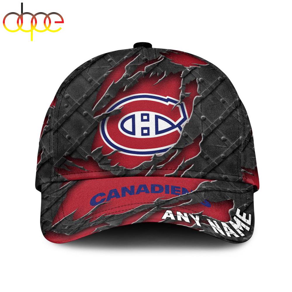 Custom Name NHL Montreal Canadiens Baseball Classic Cap For Fans