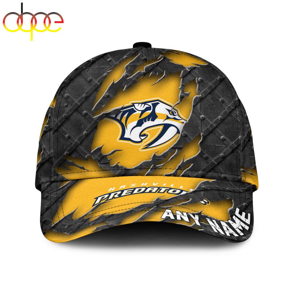 Custom Name NHL Nashville Predators Baseball Classic Cap For Fans