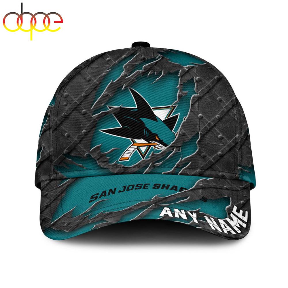 Custom Name NHL San Jose Sharks Baseball Classic Cap For Fans