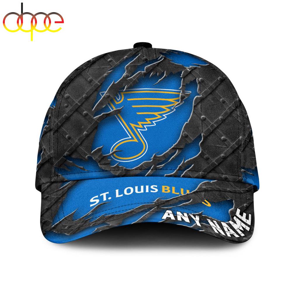 Custom Name NHL St. Louis Blues Baseball Classic Cap For Fans