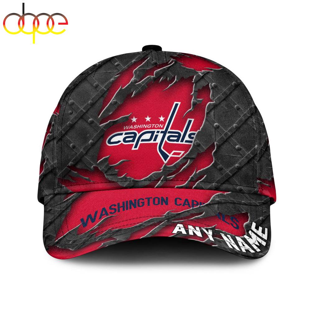 Custom Name NHL Washington Capitals Baseball Classic Cap For Fans