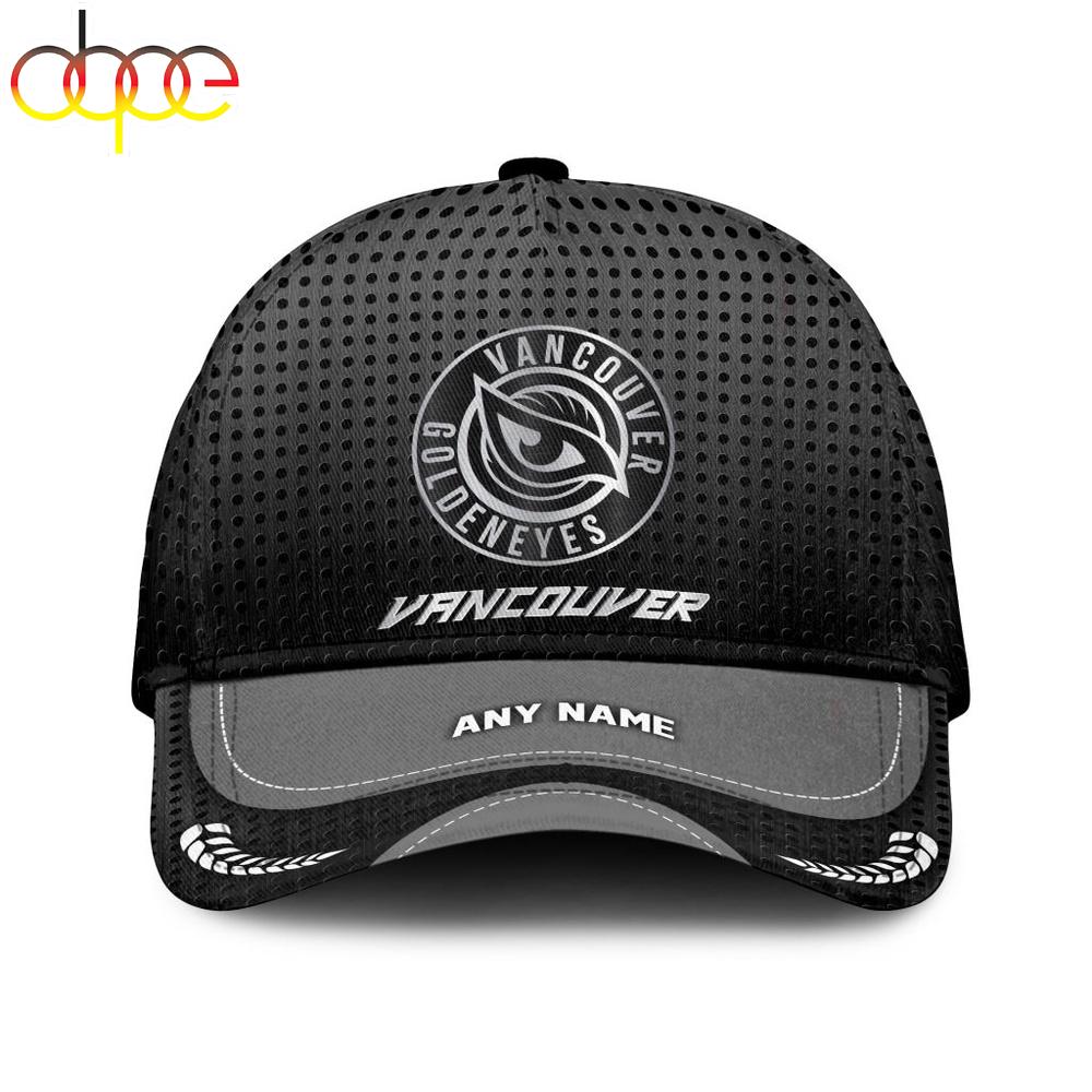 Custom Name P.W.H.L Vancouver Goldeneyes Baseball Classic Cap For Fans