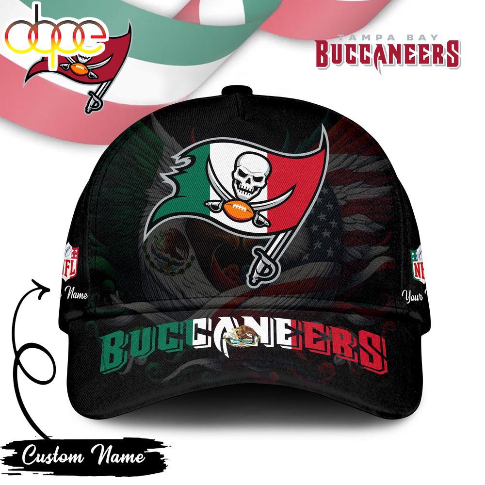 Custom Name Tampa Bay Buccaneers NFL Mexican Classic Baseball Cap