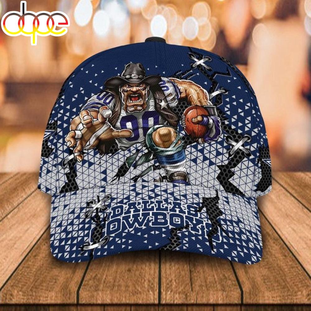 Dallas Cowboys Mascot NFL Classic Baseball Cap