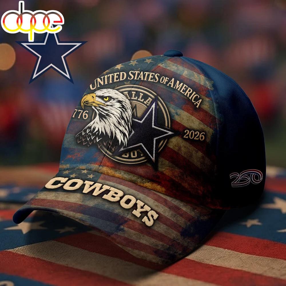 Dallas Cowboys Premium NFL 250th anniversary of America Cap