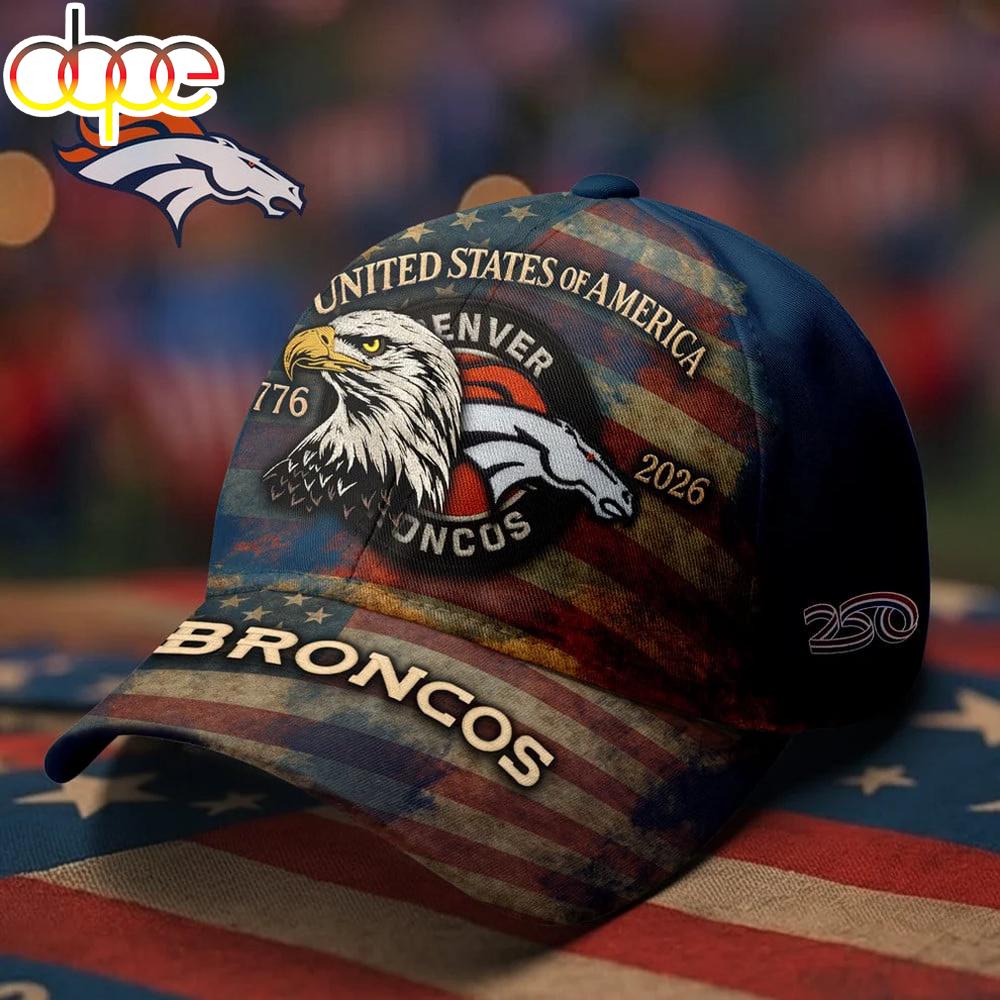 Denver Broncos Premium NFL 250th anniversary of America Cap