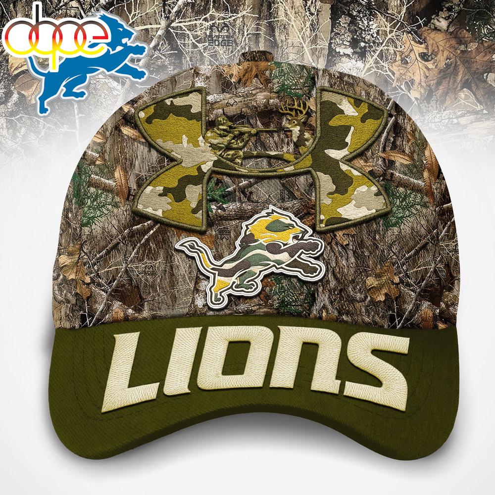 Detroit Lions NFL Hunting Under Armour Classic Cap