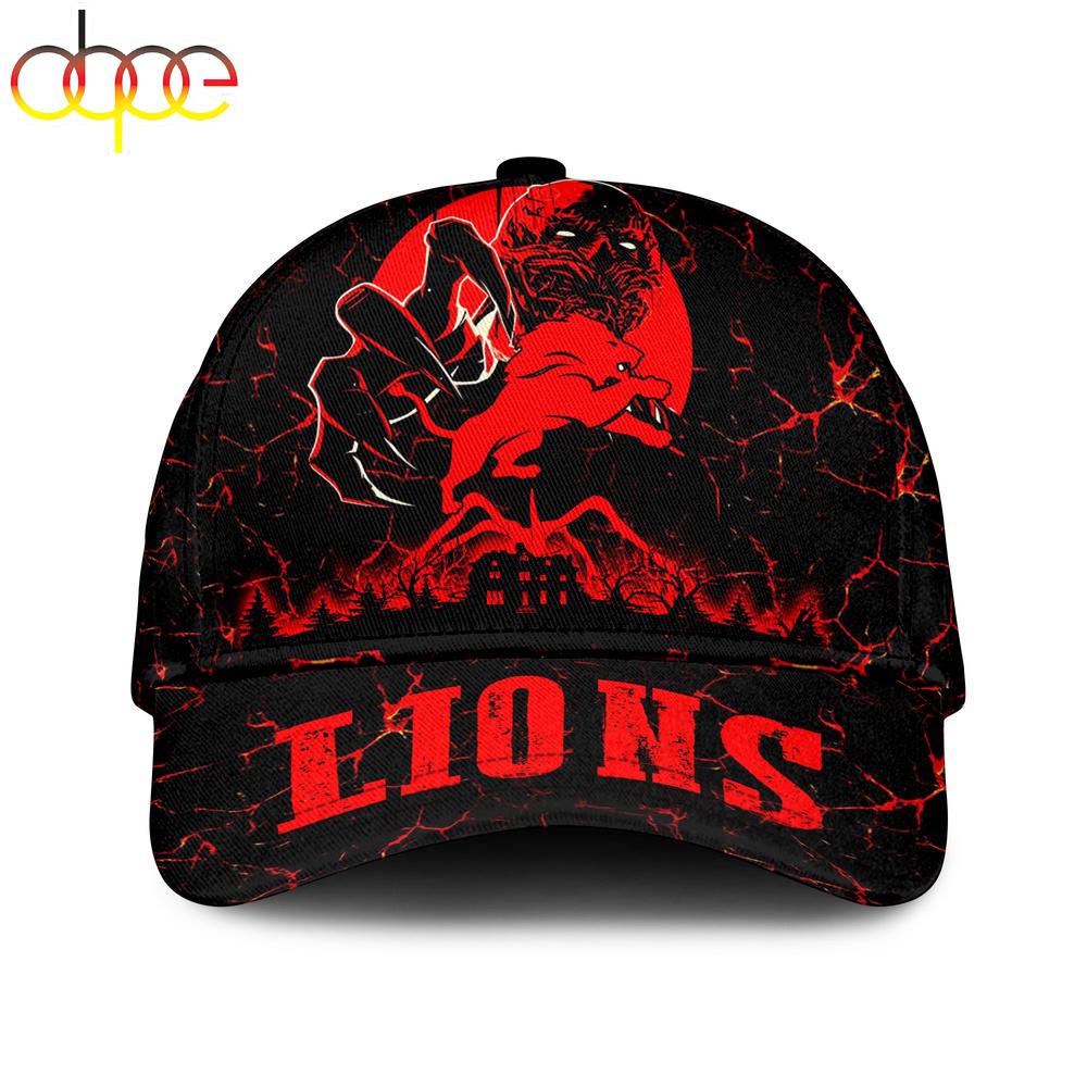 Detroit Lions NFL Stranger Things Classic Baseball Cap