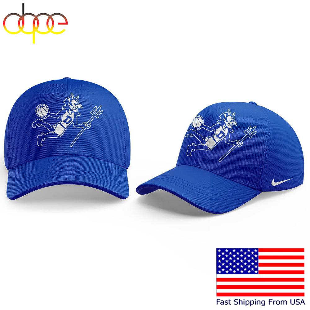 Duke Blue Devils Basketball Logo Print Cap