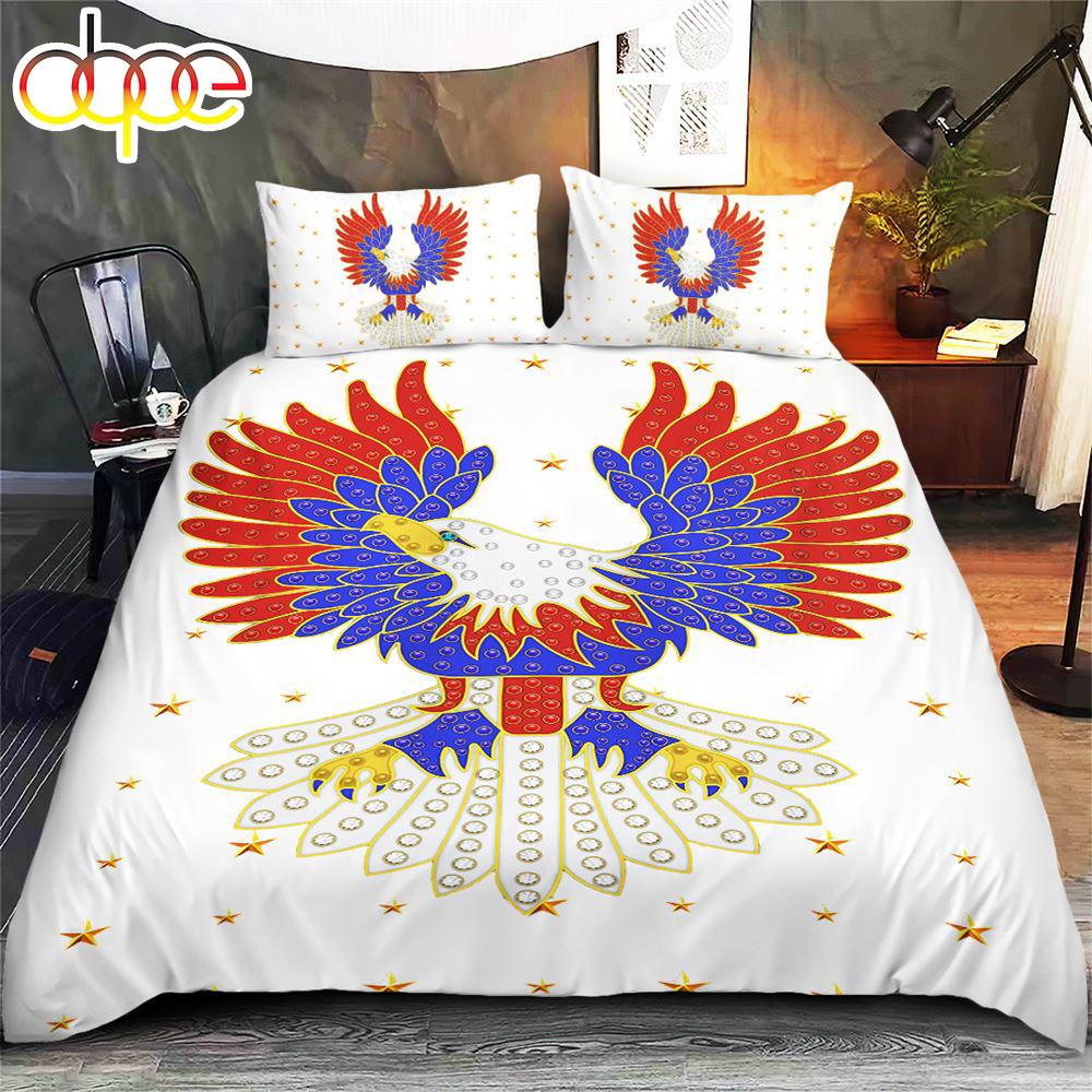 Elvis Presley The King Of Rock 'n Roll Bedding Se  Gift For Christmas