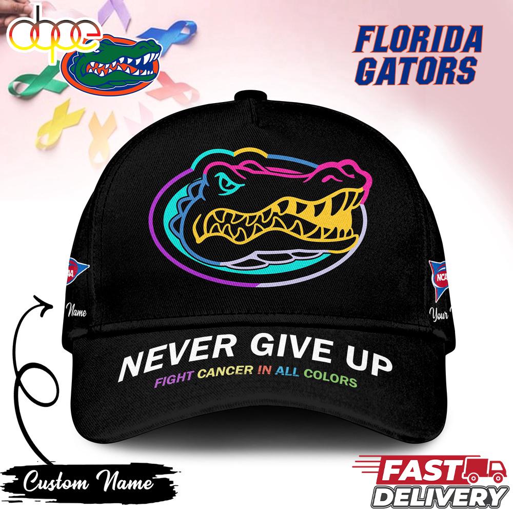 Florida Gators NCAA Fight Cancer In All Colors Baseball Cap