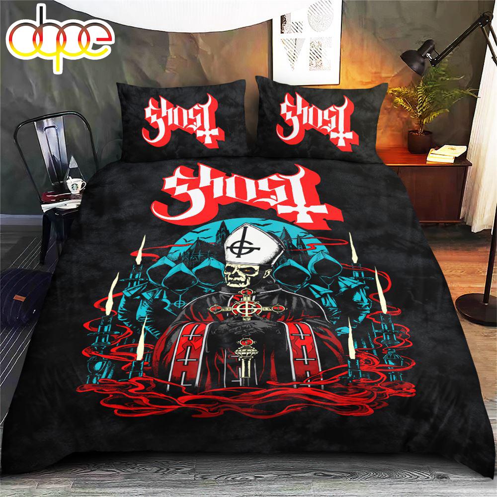 Ghost Band Bedding Set Christmas For Fans  Gift For Christmas