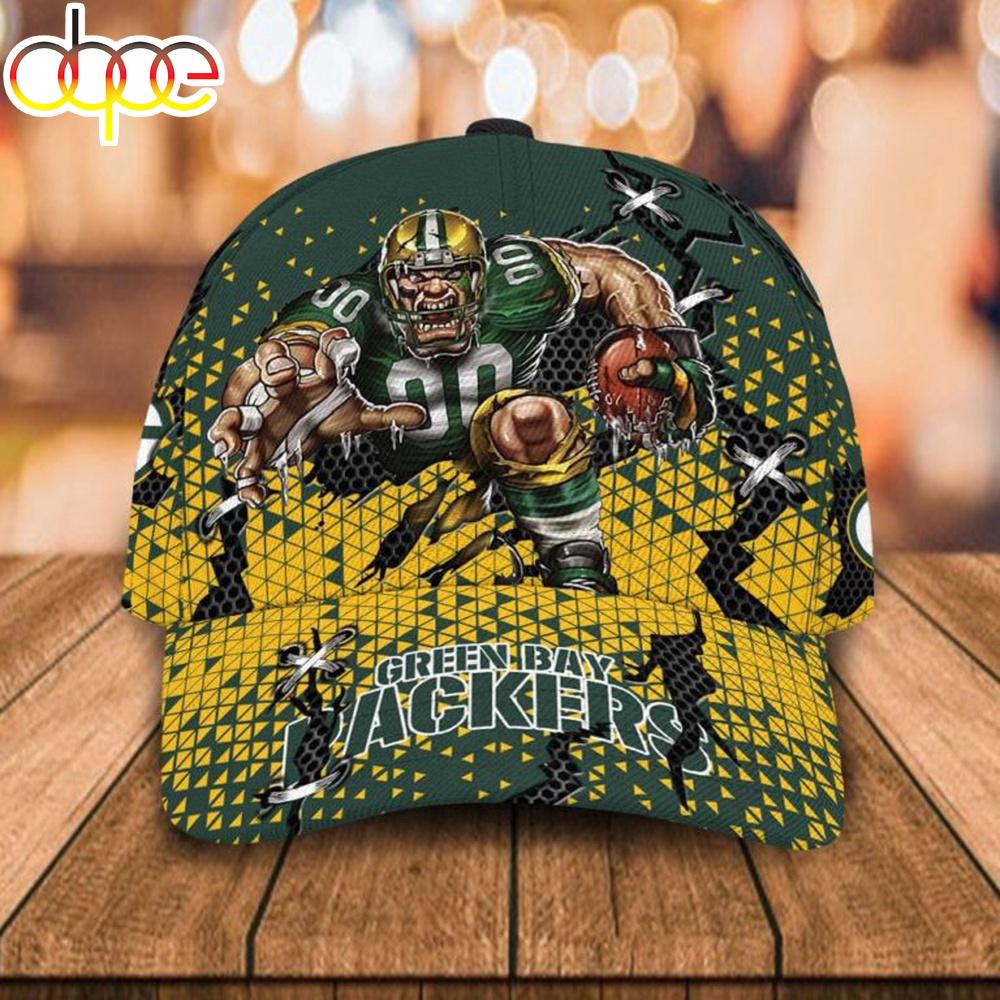 Green Bay Packers Mascot NFL Classic Baseball Cap