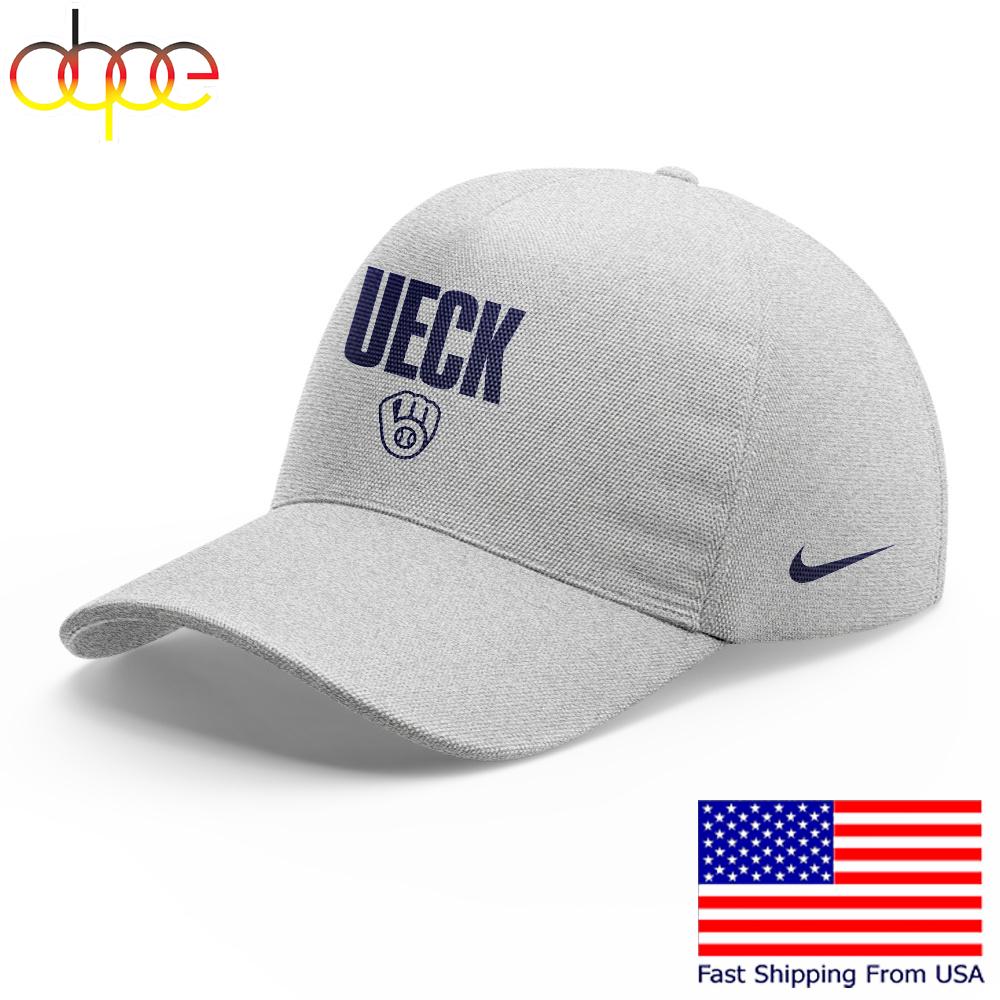 Honoring The Legend, Brewers  Icon And Baseball Hall Of Famer Bob Uecker Grey Baseball Cap