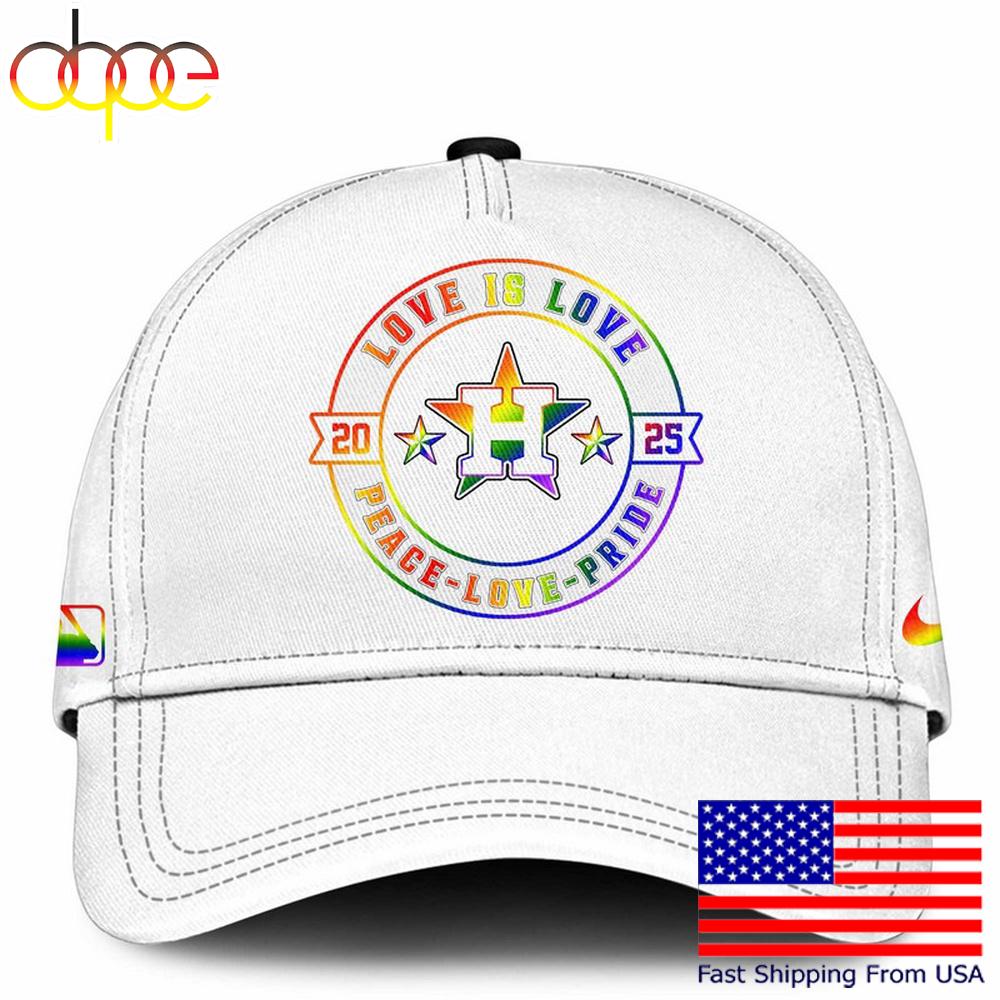 Houston Astros Happy Pride Month Limited Edition 2025 Baseball Cap