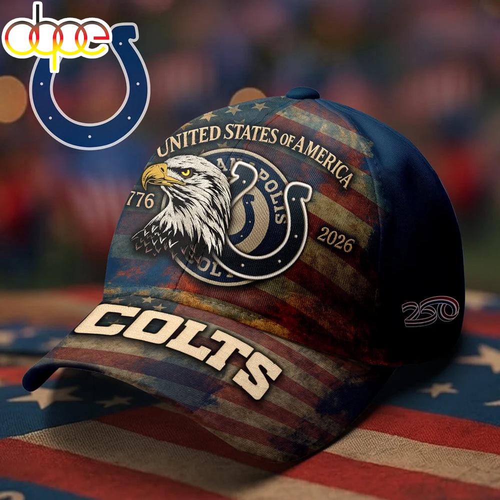 Indianapolis Colts Premium NFL 250th anniversary of America Cap
