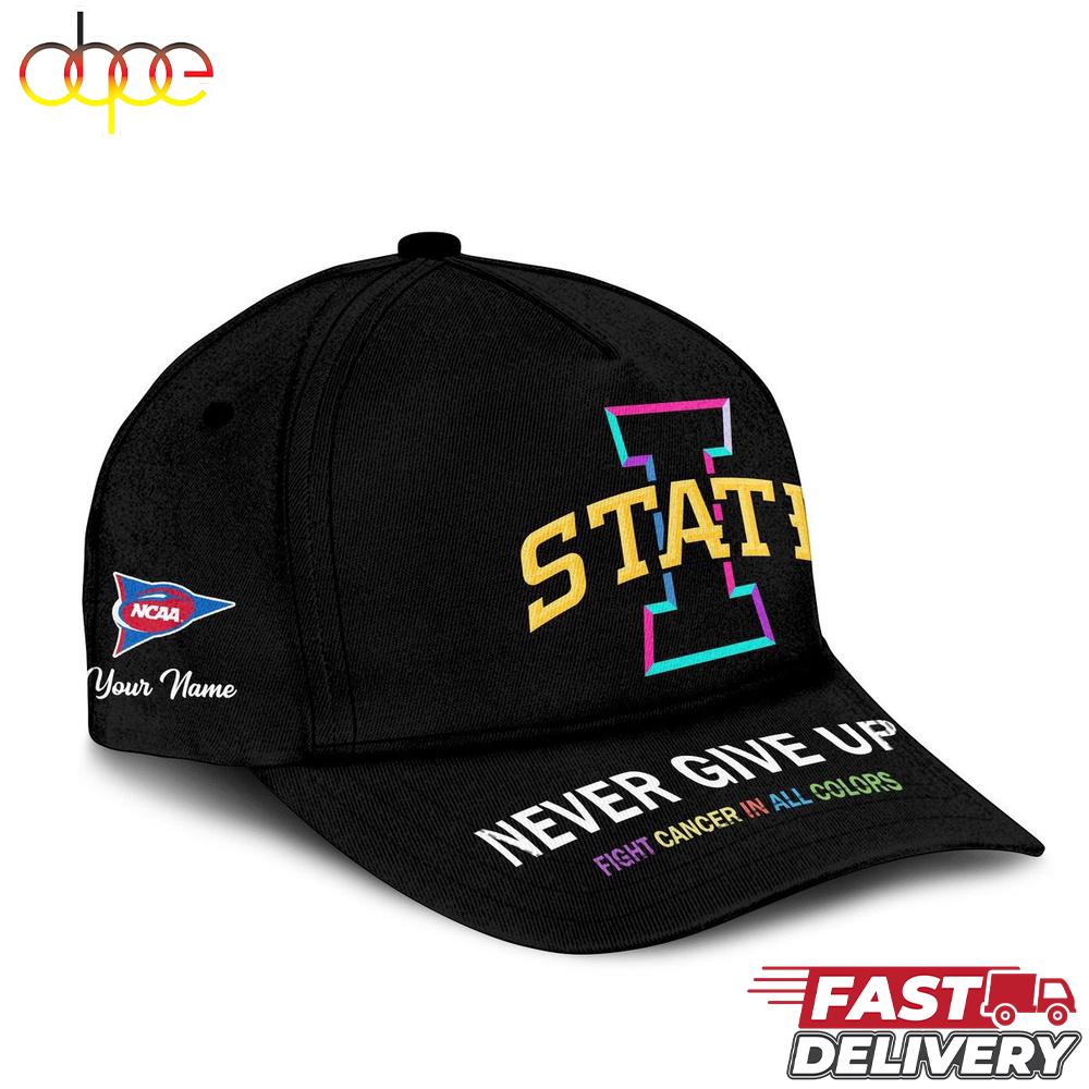 Iowa State Cyclones NCAA Fight Cancer In All Colors Baseball Cap