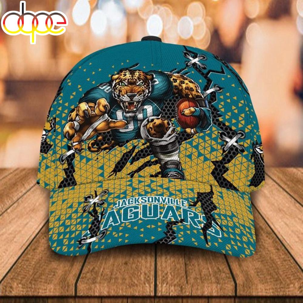 Jacksonville Jaguars Mascot NFL Classic Baseball Cap