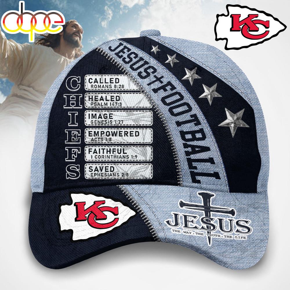 Kansas City Chiefs Jesus The Way The Truth The Life Baseball Cap