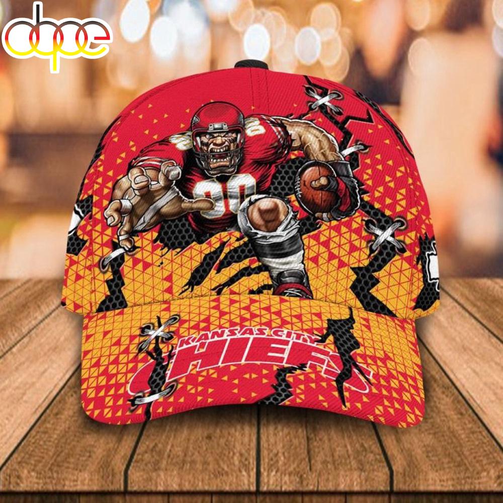 Kansas City Chiefs Mascot NFL Classic Baseball Cap