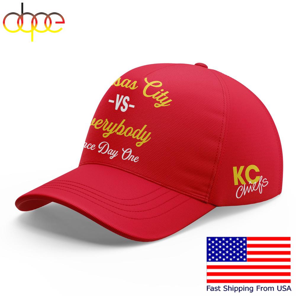 Kansas City Chiefs Vs Everybody limited Baseball Cap  For Fans