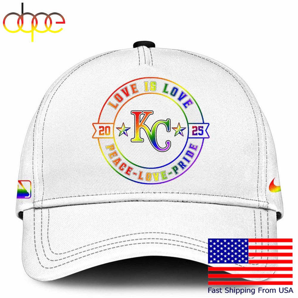 Kansas City Royals Happy Pride Month Limited Edition 2025 Baseball Cap