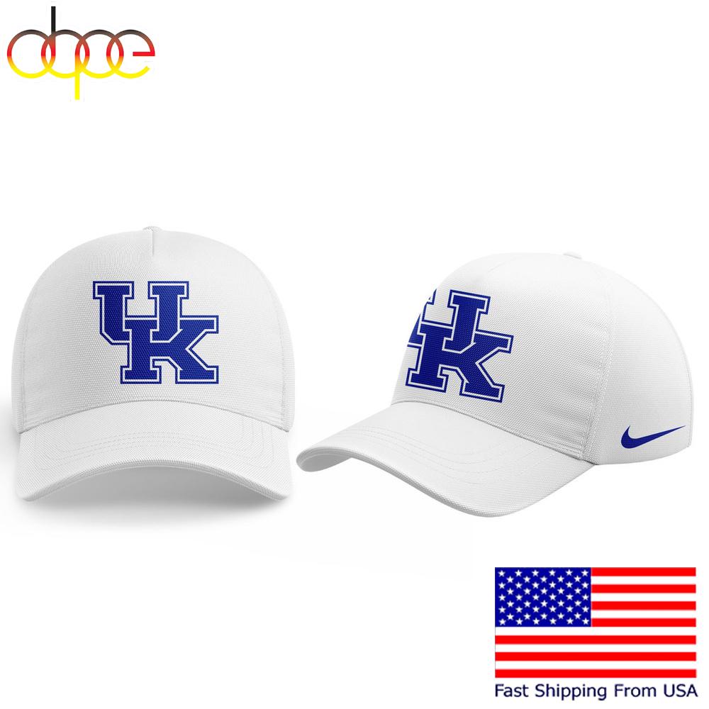 Kentucky Men's Basketball White Classic Cap