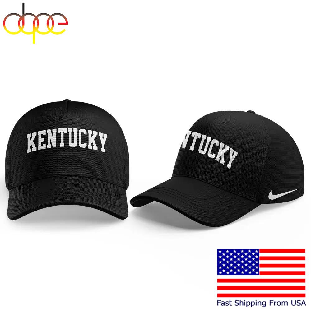 Kentucky Wildcats Men’s Basketball Coach Mark Pope All Black Cap