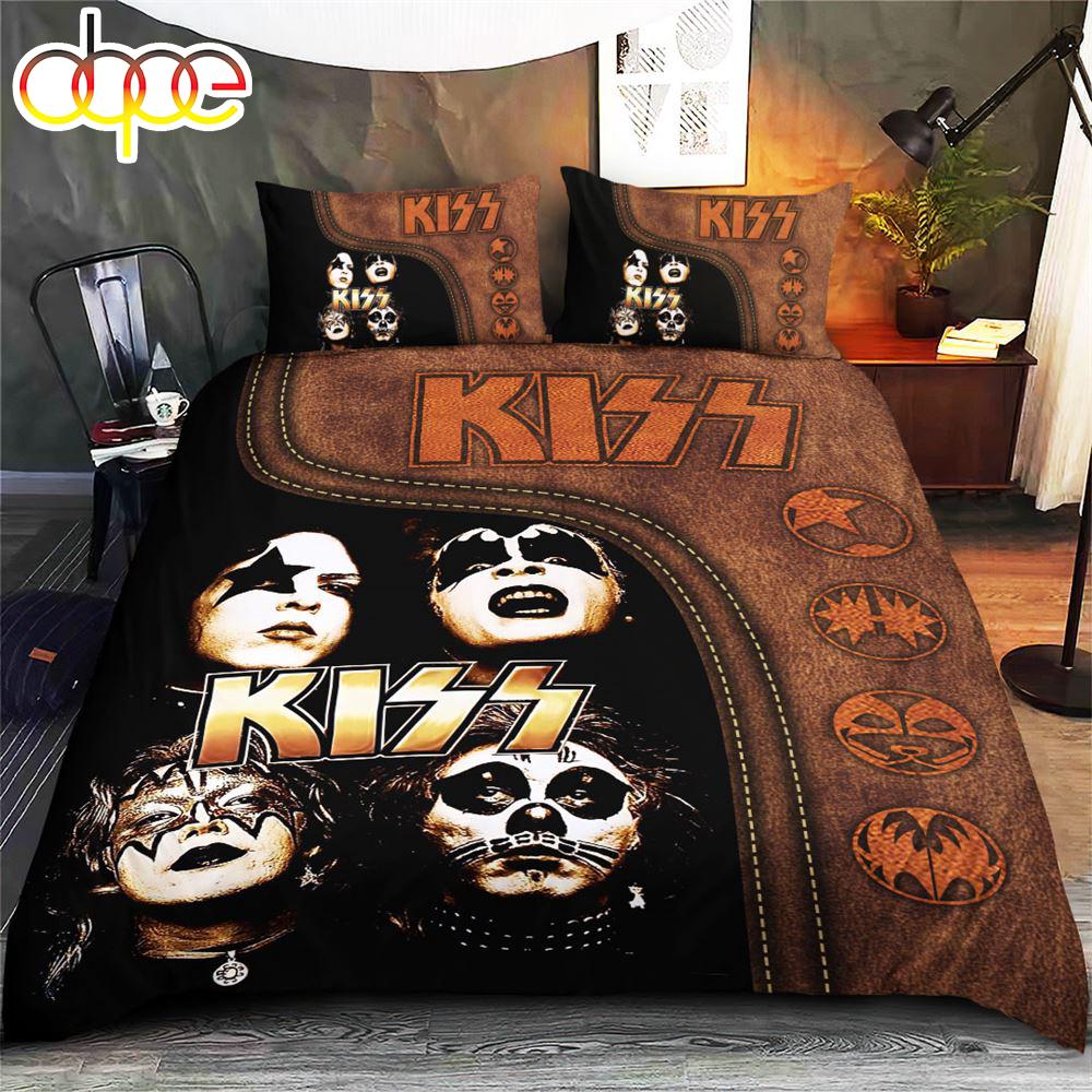 Kiss Band 3D Printed Bedding Set Duvet Covers Pillowcases Comforter Bedding Set  Gift For Christmas