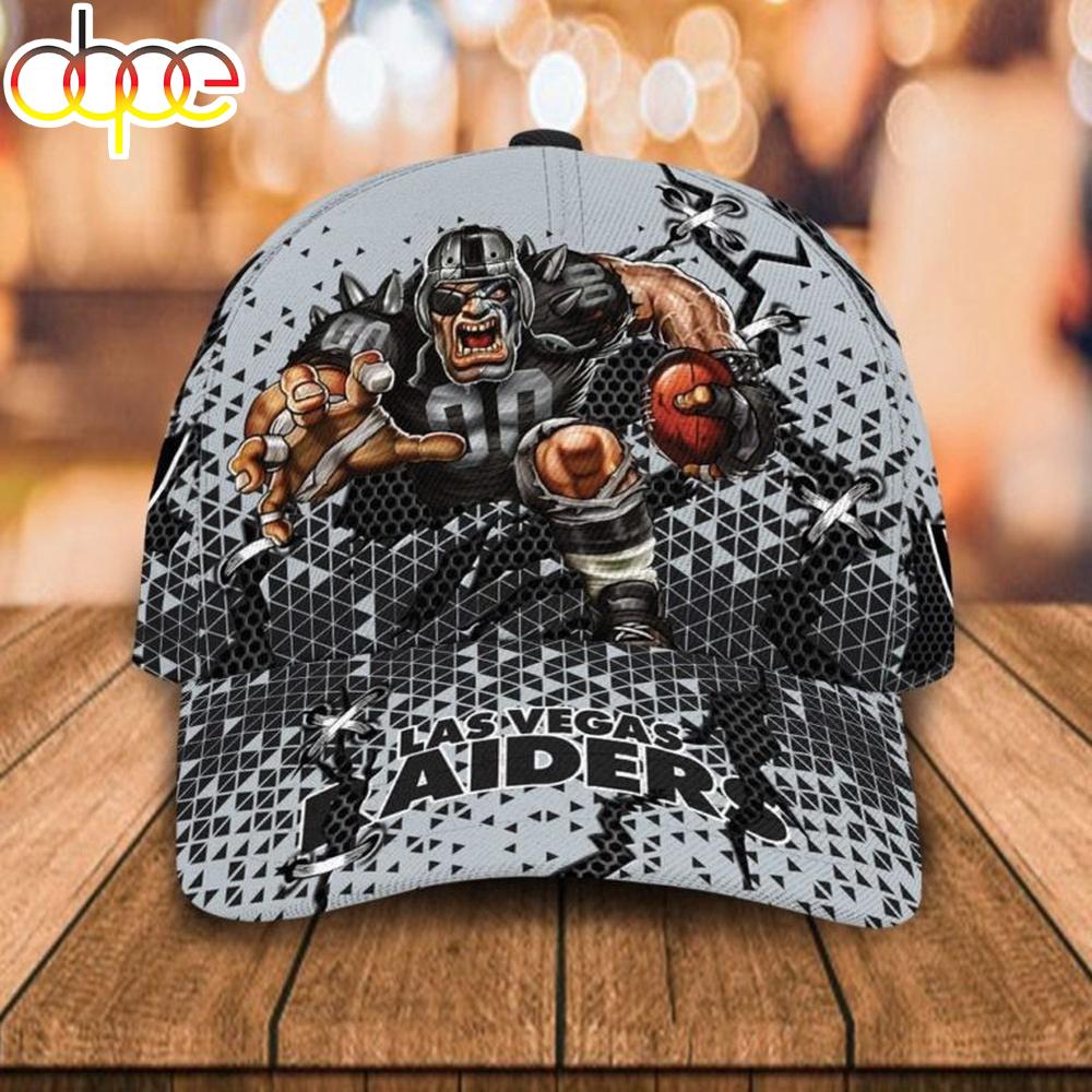 Las Vegas Raiders Mascot NFL Classic Baseball Cap