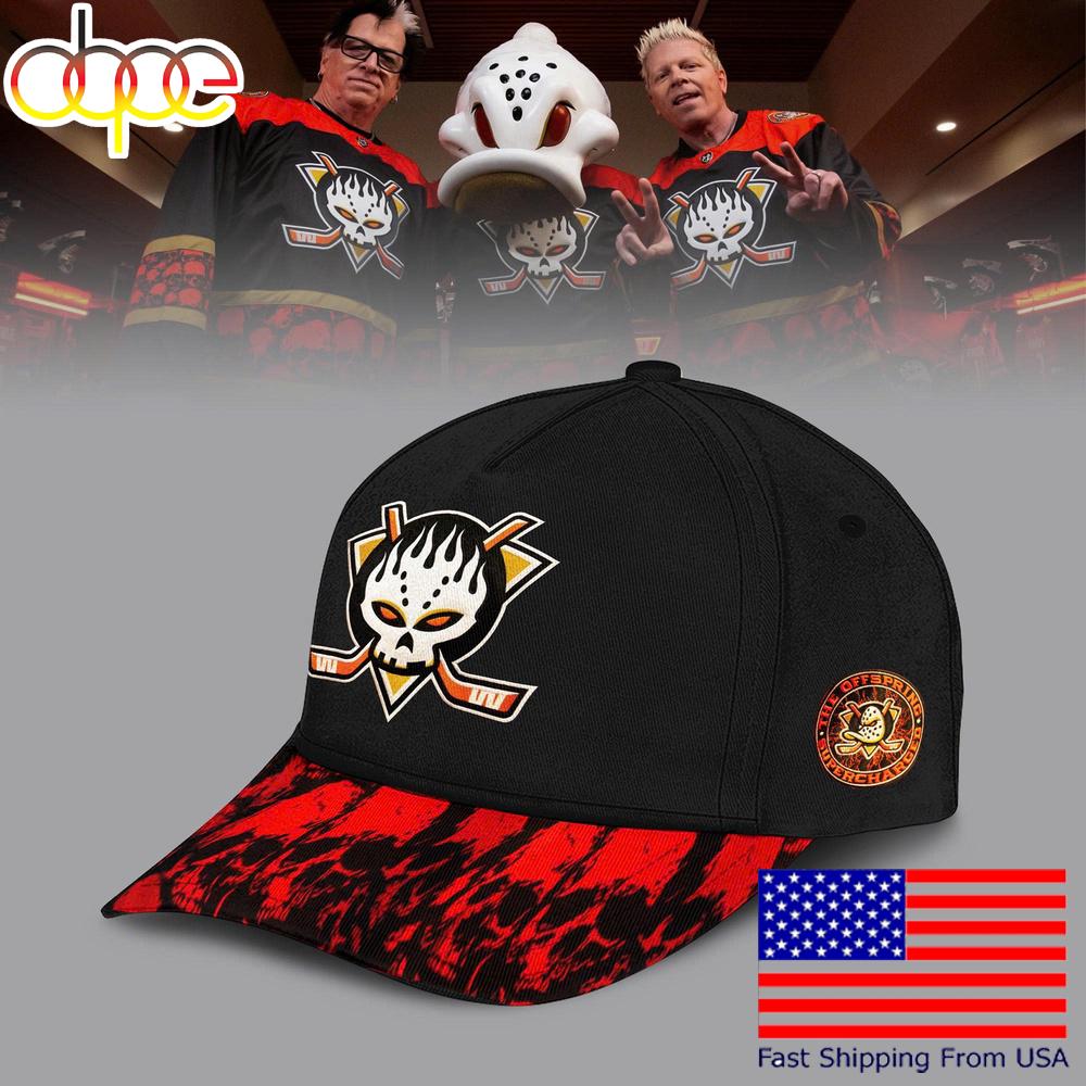 Limited Edition Anaheim Ducks x The Offspring 2025 New Cap