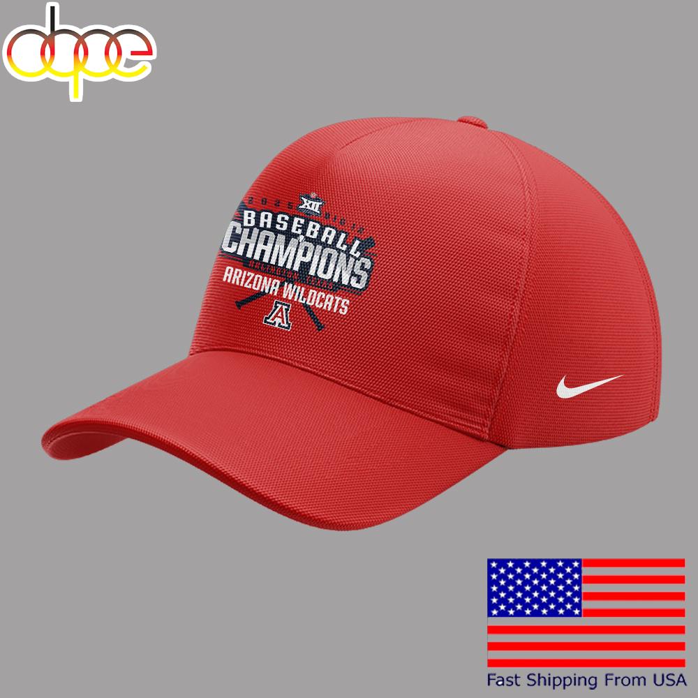 Limited Edition Arizona Baseball Tournament Champions Cap  For Fans