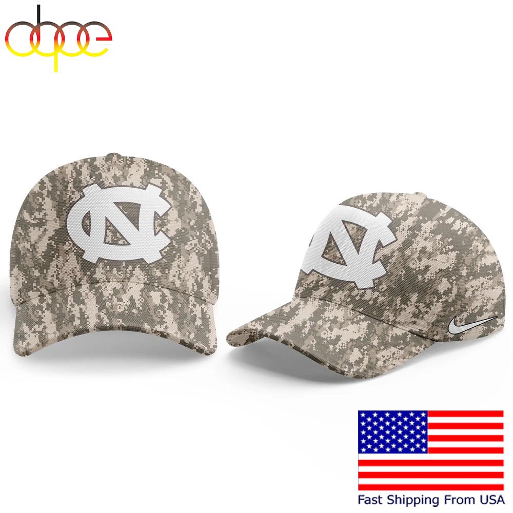 Limited Edition Carolina Tar Heels Basketball Salute To Service Cap