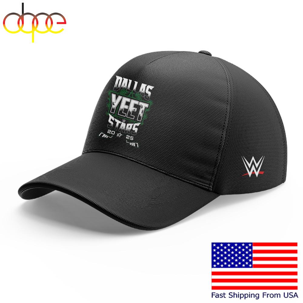 Limited Edition Dallas Stars x YEET 2025 Black Cap