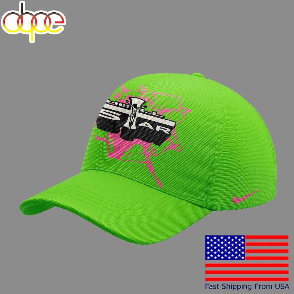 Limited Edition Dolphins Football Hellstar jesus Green Cap  For Fans