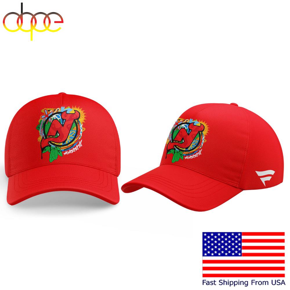Limited Edition New Jersey Devils Hispanic Heritage Night Baseball Cap