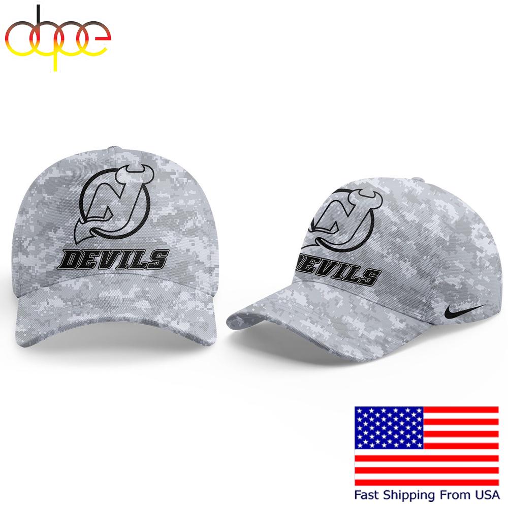 Limited Edition New Jersey Devils Military Appreciation Night Baseball Cap