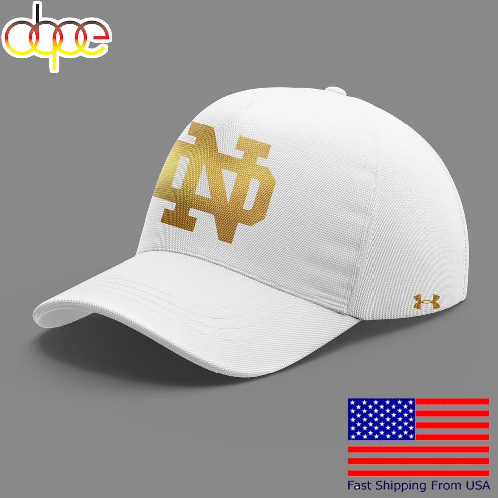 Limited Edition Notre Dame Women’s Basketball Fan White Cap, Retro Baseball Cap