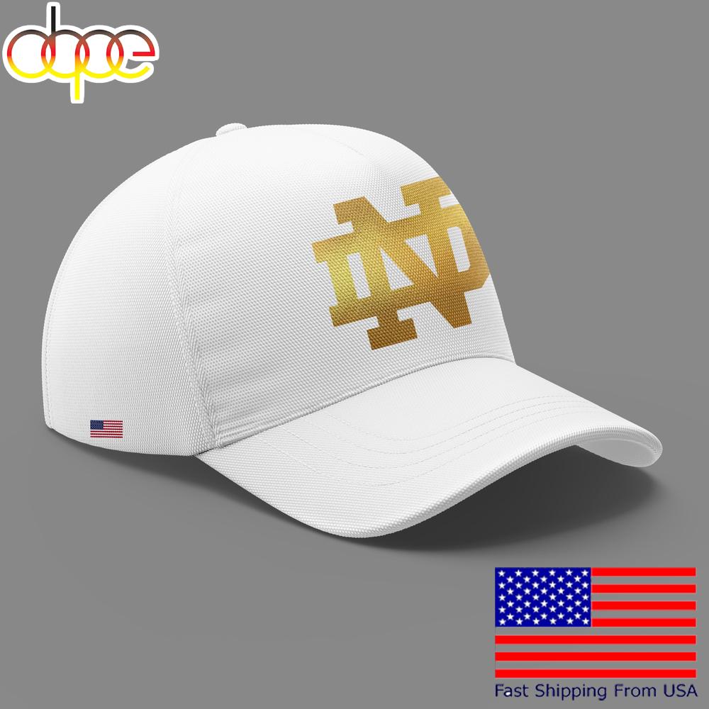 Limited Edition Notre Dame Women’s Basketball Fan White Cap, Retro Baseball Cap