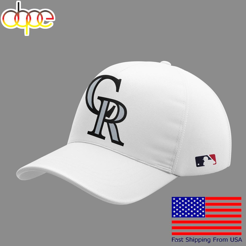 Limited Edition Rockies Baseball Nurse It's A World Of Heart White Cap