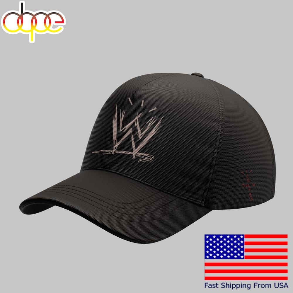 Limited Edition Travis Scott Gactus Jack WWE Cap  For Fans